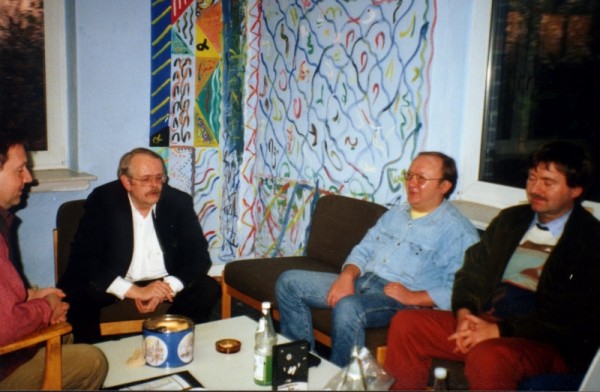 Pause zwischen den Moderationen